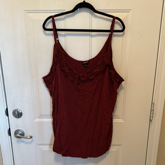 torrid Tops - Torrid Red Sleeveless Camisole Top